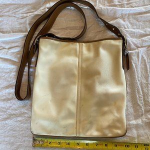 Authentic Gold Coach Crossbody